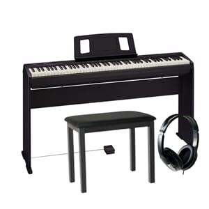 Roland FP-10 Pakke 1 med møbelstativ,headsett og pianokrakk