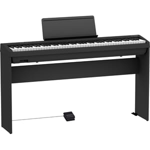Roland FP30X BK m/løs pedal og møbelstativ