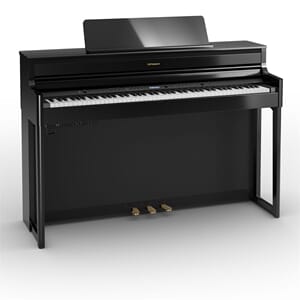Roland HP704 Sort Pianolakk