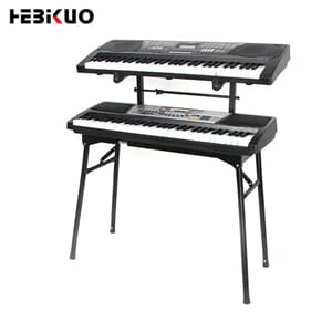 Musikktimen Keyboardstativ med ekstra etg.
