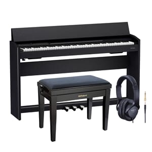 Roland  F701-Pakke Sort- alle produkter av Rolandkvalitet.