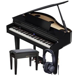 Roland GP-6 Digitalt flygel -pakke med Krakk og Hodetelefon