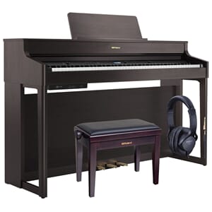 Roland HP702 Dark Rosewood pakkeløsning