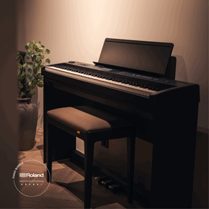 Roland FP-E50 Sort Interiør Krakki Pianopakke
