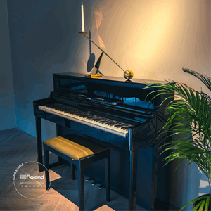 Roland LX5 Sort Pianolakk Interiør Krakki Pianopakke