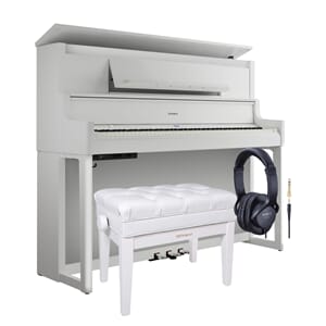 Roland LX-9 Hvit pianolakk Pakkeløsning