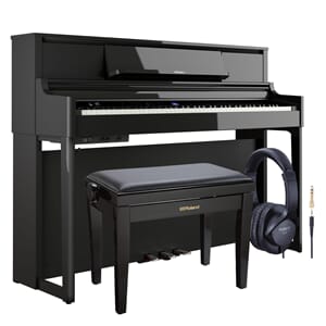 Roland LX-5 Sort Pianolakk - Pakkeløsning